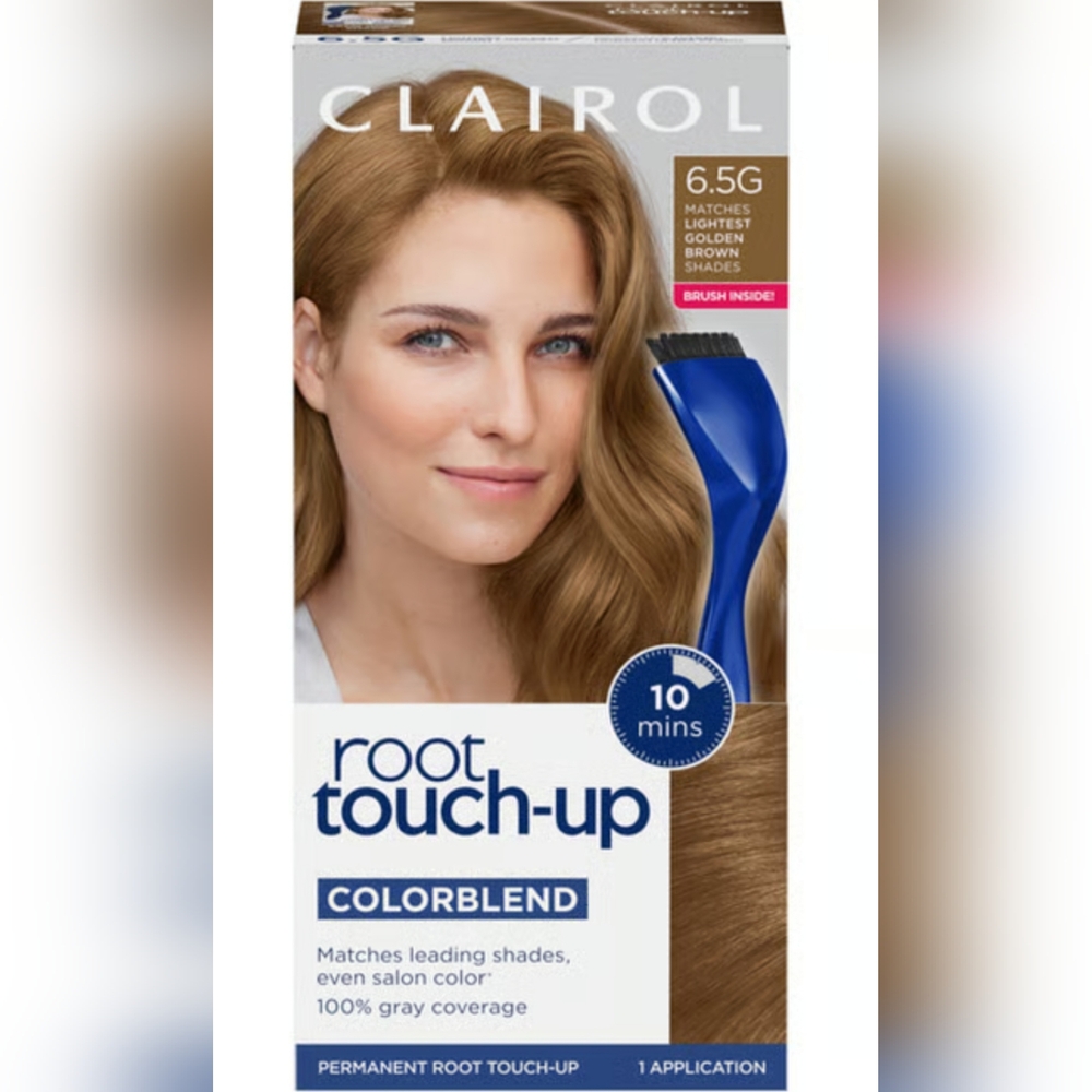 (Set Of 2)Root Touch-Up ColorBlend Hair Dye - Light Brown